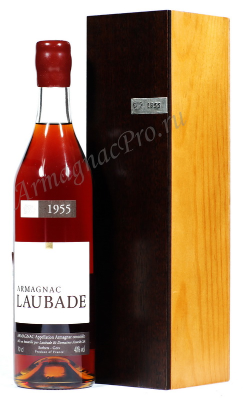 Арманьяк 1955 года Шато де Лобад armagnac Chateau de Laubade 1955