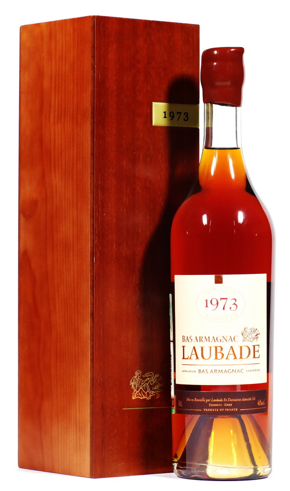 Арманьяк 1973 года Шато де Лобад armagnac Chateau de Laubade 1973