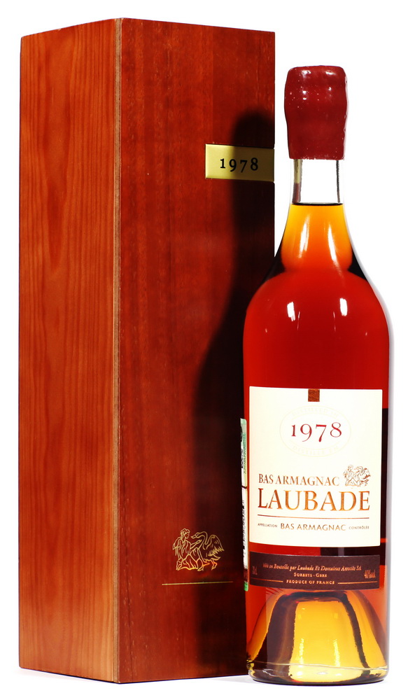 Арманьяк 1978 года Шато де Лобад armagnac Chateau de Laubade 1978