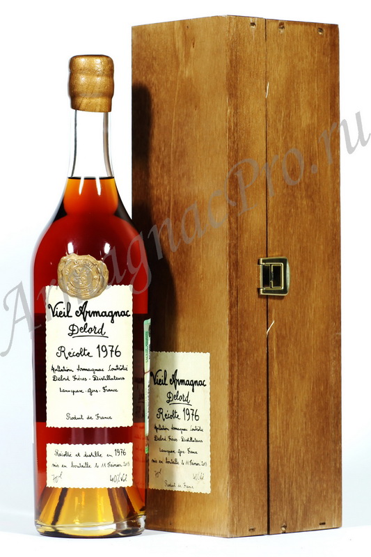 Арманьяк 1976 Делор armagnac Delord