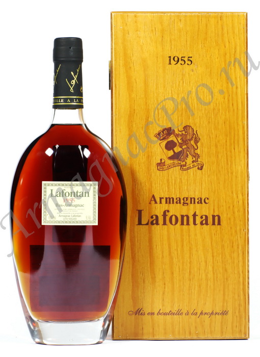 Арманьяк 1955 года Лафонтан armagnac Lafontan 1955