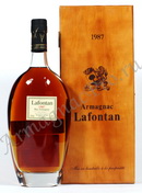 Арманьяк 1987 года Лафонтан armagnac Lafontan 1987