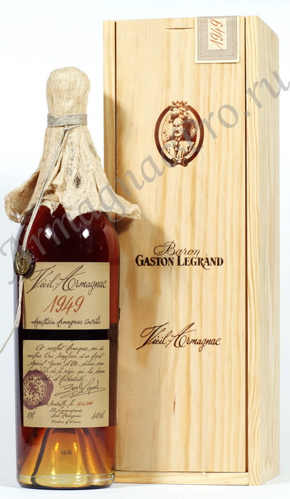 Арманьяк 1949 Барон Легран armagnac Baron G. Legrand 1949