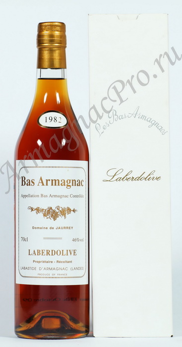 Арманьяк 1982 Лабердолив armagnac Laberdolive 1982