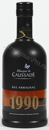 Арманьяк 1990 Маркиз де Коссад armagnac Marquis de Caussade