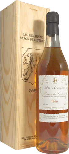 Арманьяк 1999 года Барон Люстрак armagnac Barone de Lustrac