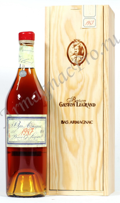 Арманьяк 1987 Барон Легран armagnac Baron G. Legrand 1987