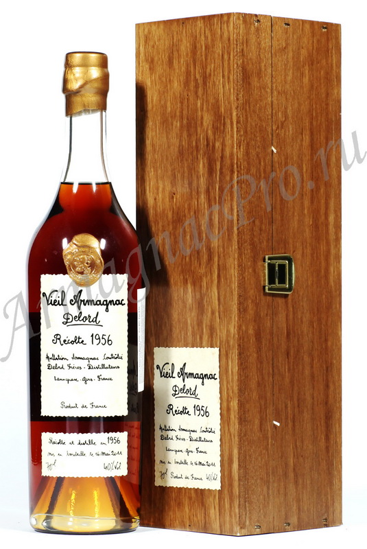 Арманьяк 1956  Делор armagnac Delord