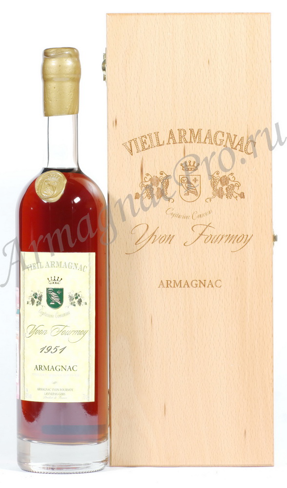 Ба-Арманьяк Ивон Формой 1951 Bas Armagnac Yvon Fourmoy 1951