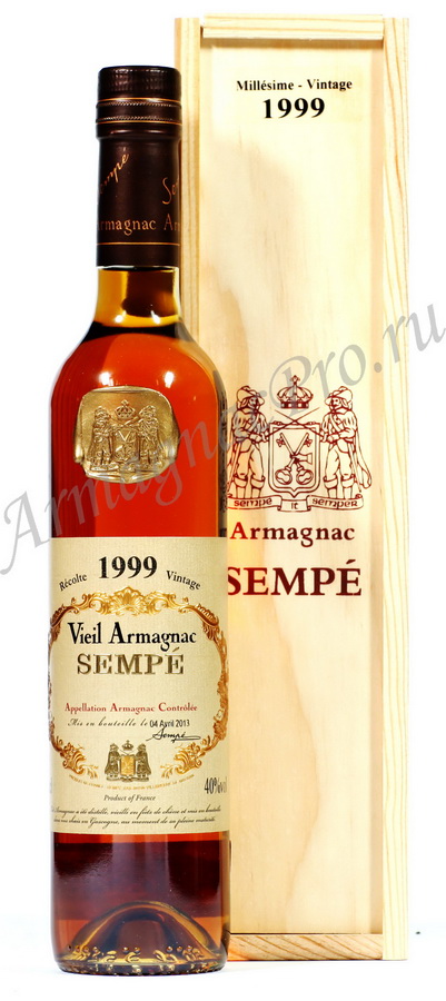 Арманьяк 1999 Семпе armagnac Sempe 1999