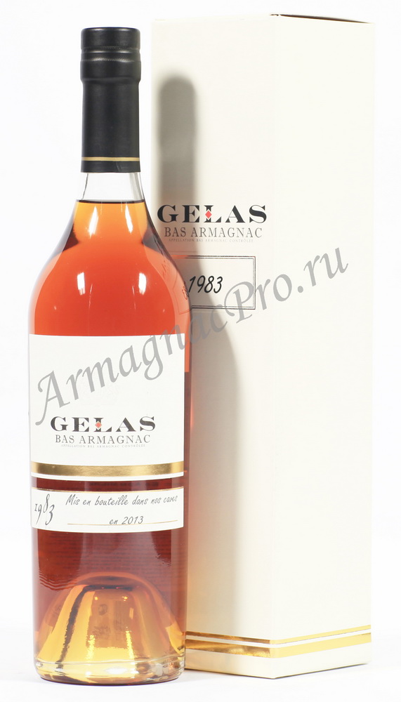 Арманьяк 1983 Мейсон Желас armagnac Maison Gelas