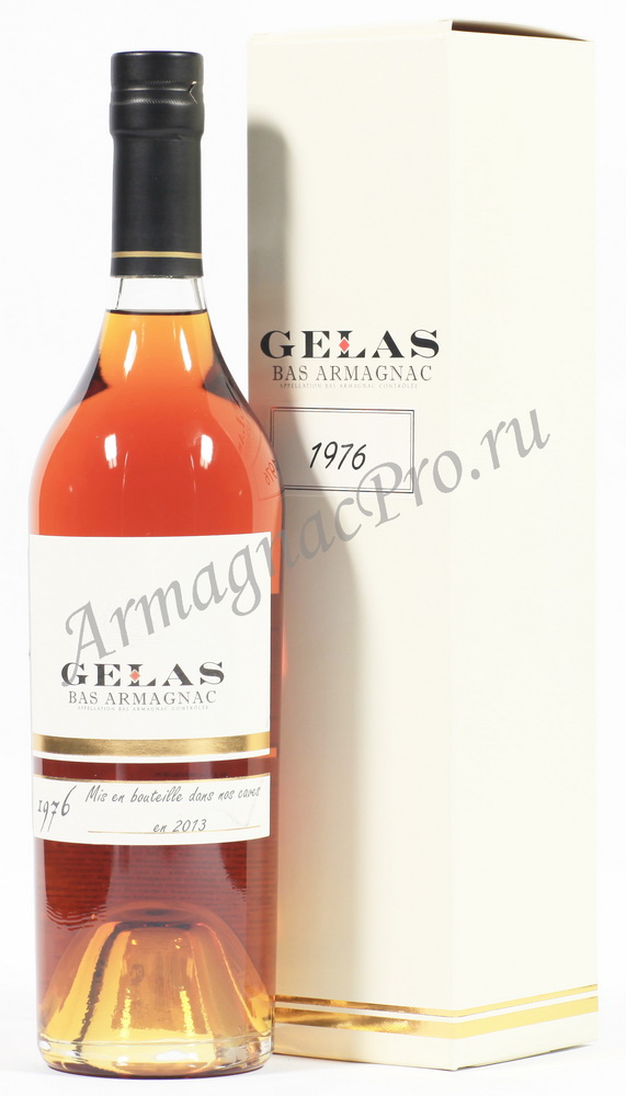 Арманьяк 1976 Мейсон Желас armagnac Maison Gelas