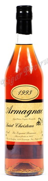 Арманьяк 1993 Сен Кристо armagnac Saint Christeau без п/у