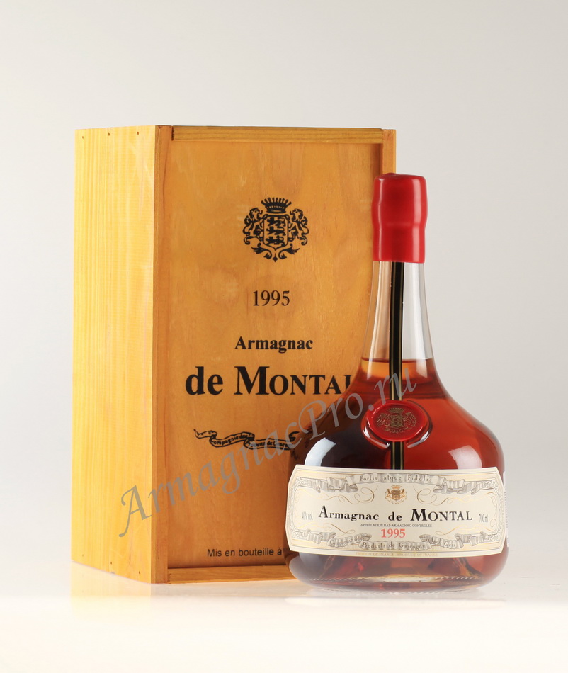 Арманьяк 1995 года Де Монталь Armagnac De Montal 1995