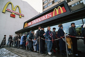  Открытие McDonald`s в Москве 