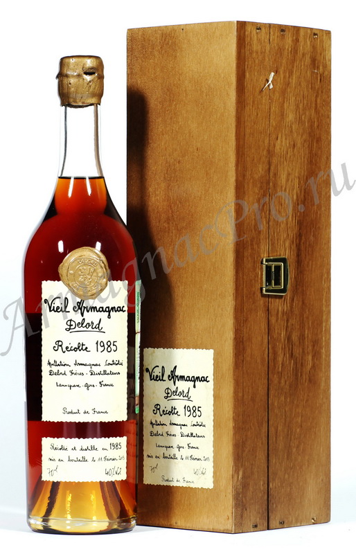 Арманьяк 1985 Делор armagnac Delord