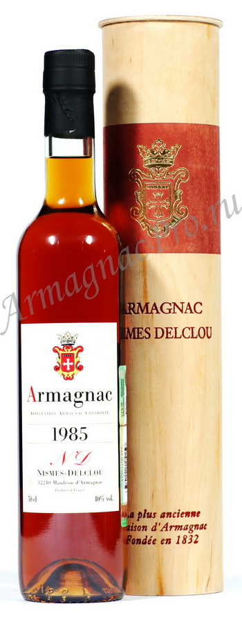 Арманьяк 1985 Ним Дельклу armagnac Nismes Delclou