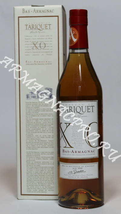 Арманьяк ХО Шато дю Тарике armagnac XO Chаteau du Tariquet