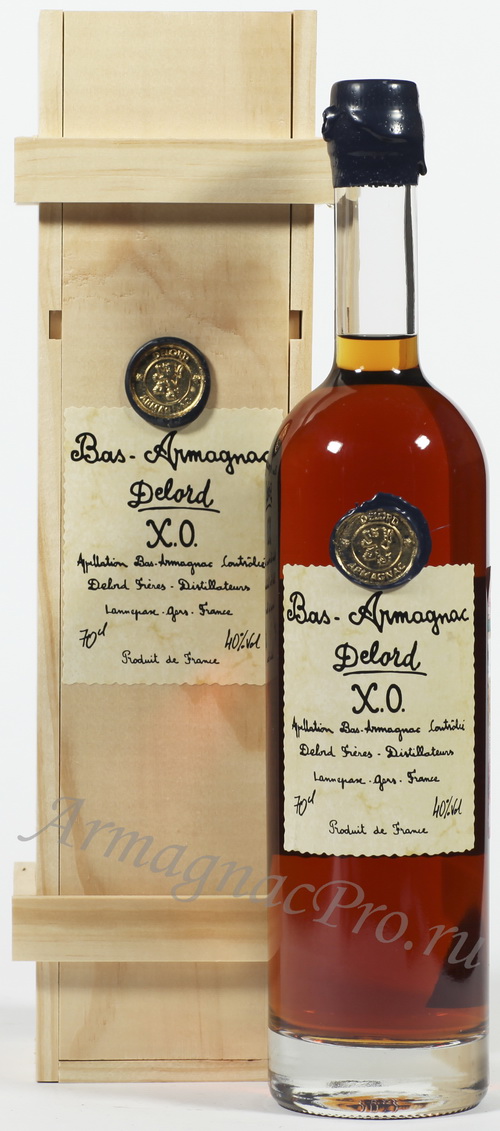 Арманьяк XO Делор armagnac Delord XO