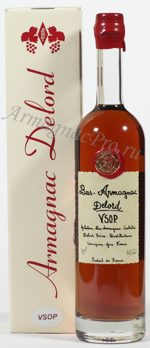 Арманьяк VSOP Делор armagnac Delord