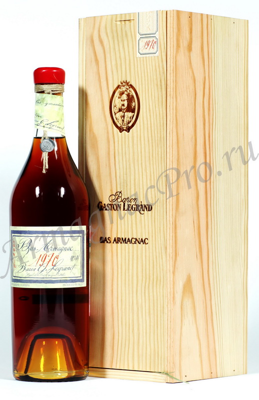 Арманьяк 1970 Барон Легран armagnac Baron G. Legrand 1970