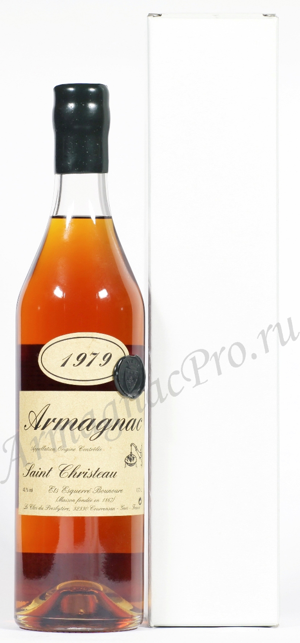 Арманьяк 1979 Сен Кристо armagnac Saint Christeau