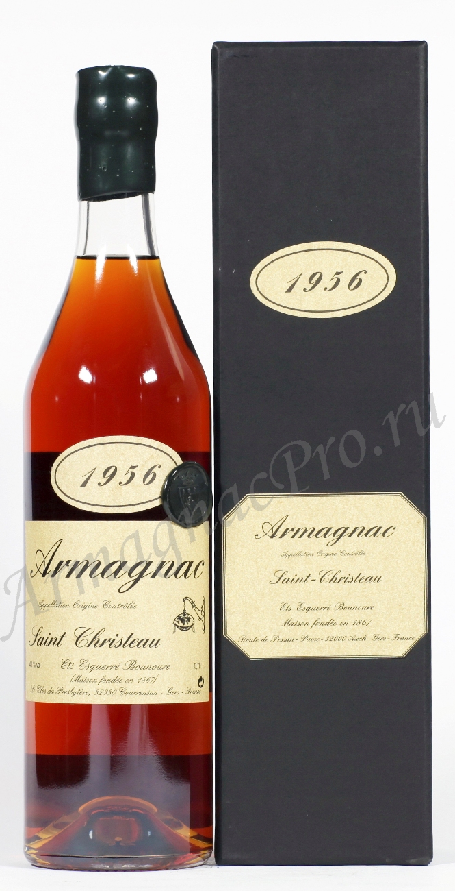 Арманьяк 1956 Сен Кристо armagnac Saint Christeau