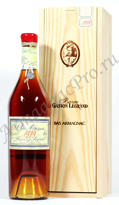 Арманьяк 1979 Барон Легран armagnac Baron G. Legrand 1979