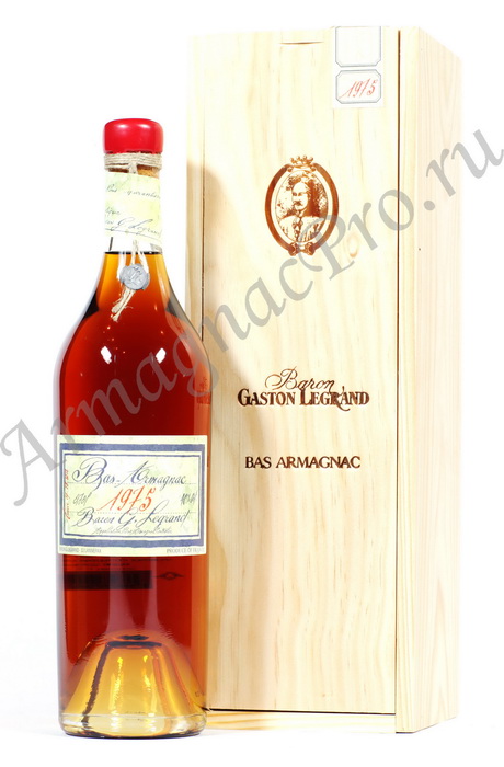 Арманьяк 1975 Барон Легран armagnac Baron G. Legrand 1975