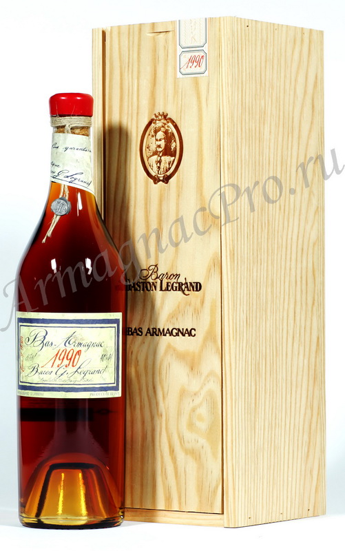 Арманьяк 1990 Барон Легран armagnac Baron G. Legrand 1990