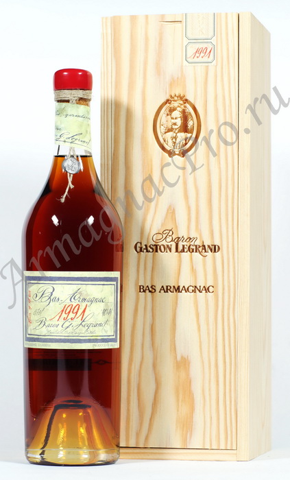 Арманьяк 1991 Барон Легран armagnac Baron G. Legrand 1991