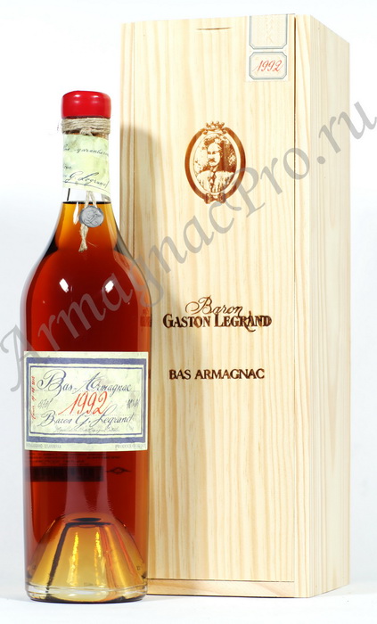 Арманьяк 1992 Барон Легран armagnac Baron G. Legrand 1992