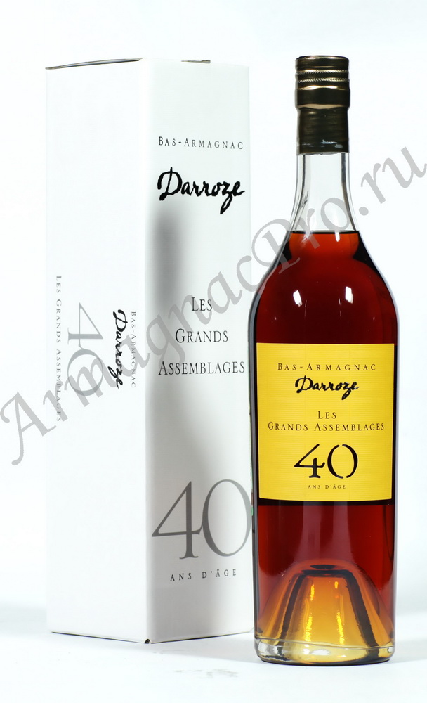 Арманьяк 40 лет Франсис Даррозе armagnac Francis Darroze 40 years