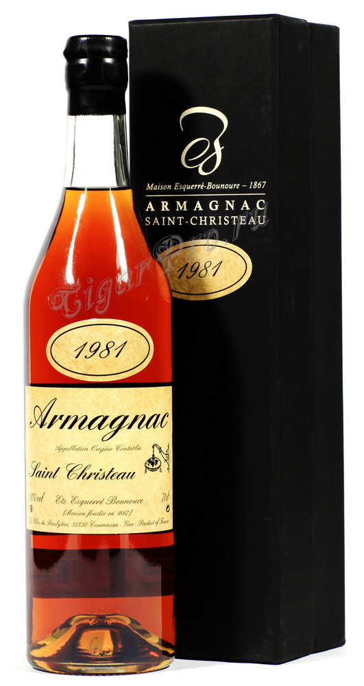 Арманьяк 1981 Сен Кристо armagnac Saint Christeau