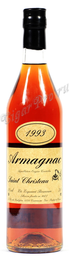 Арманьяк 1993 Сен Кристо armagnac Saint Christeau без п/у