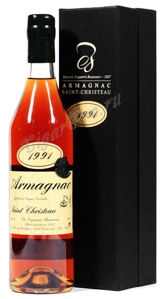 Арманьяк 1991 Сен Кристо armagnac Saint Christeau