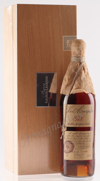 Арманьяк 1928 Барон Легран armagnac Baron G. Legrand 1928