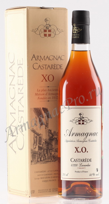 Арманьяк ХО Кастаред armagnac Castarede XO