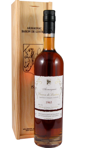 Арманьяк 1984 года Барон Люстрак armagnac Barone de Lustrac